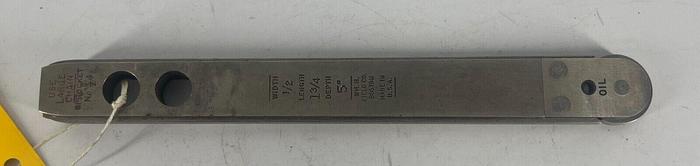 Used WM H Fields Bar for Chain Mortiser 1/2" W x 1-3/4" L x 5" Depth (101970)