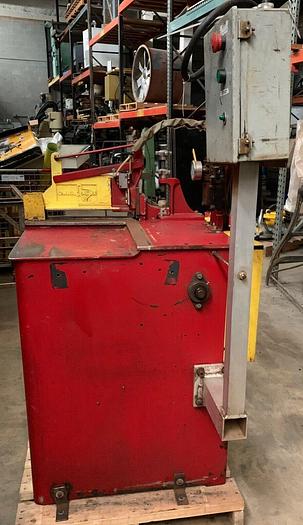 Used Industrial Woodworking Machine Co Uncut Saw 16" Blade & Conveyers (101732)