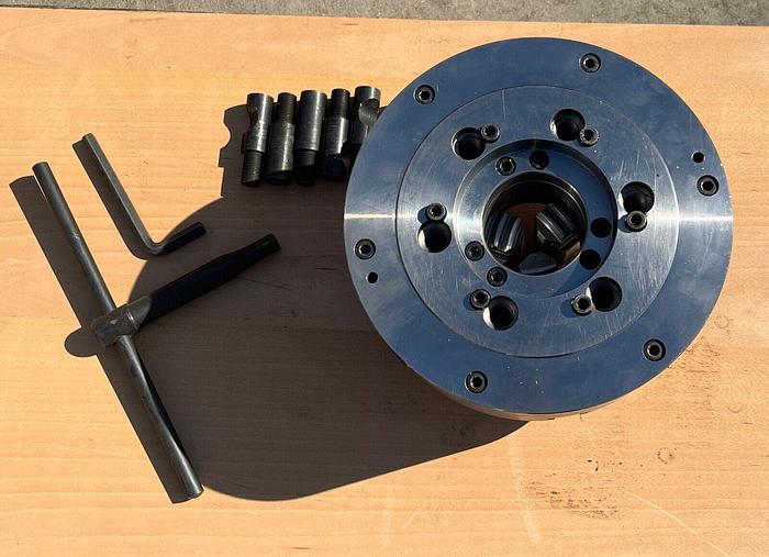 Used Knuth Chuck K11 D1-6 3 Jaw Chuck (6436)