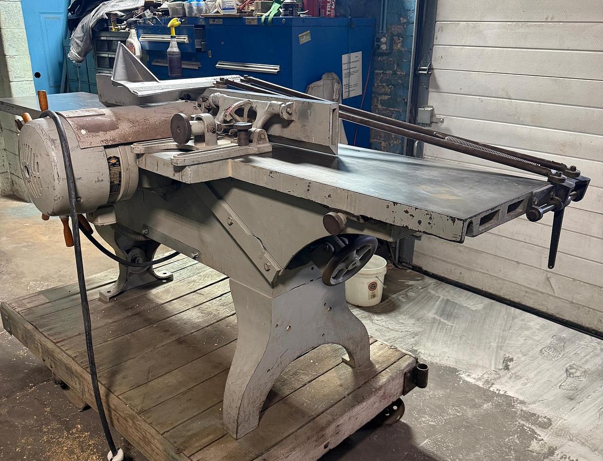 Used Northfield 12" Heavy Duty Hand Jointer 3Hp 208-220/416-440V 3600RPM 3ph