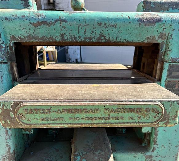 Used Yates American B4 planer  (6219) SOLD AS IS