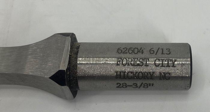 Forest City Hickory NC Hollow Mortise Chisel 62604 #28 3/8" & 62611 1-28-3/8"
