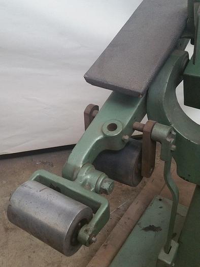 Used Universal belt sander Premier tilting head 6 inch belt 7x28 platen