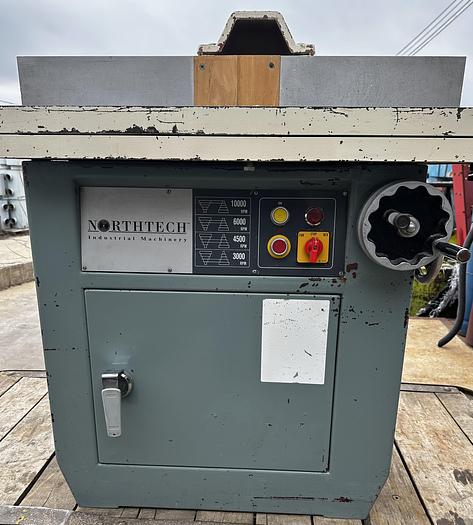 Used Northtech NT-525TS-73 Tilting Spindle ~ Sliding Table Shaper 3ph 230V 