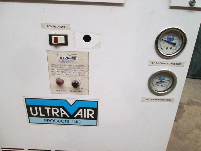 Used Ultra Air R22 Refrigerated Air Dryer # UA200AC 460V 3Ph 60hz FLA 5.4 (100776)