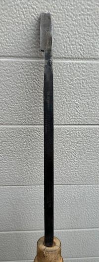 Used Metal Spinning Trimming Tool ~ 36" Length - 1/2" x 1/4" Tip ~ (5792)