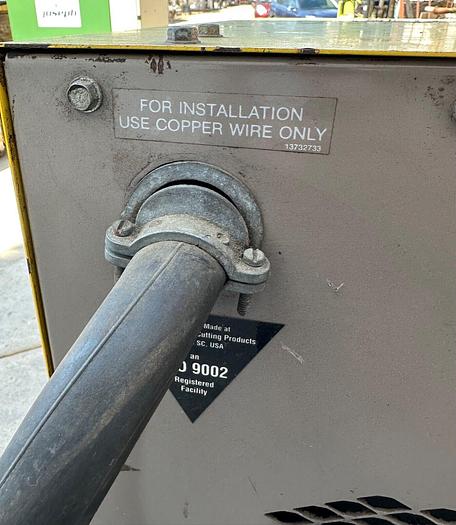 Used ESAB 36200 Heliarc 252 Tig Welder w/ Spool Gun Feeder 230/460V ~ 1ph (5313)