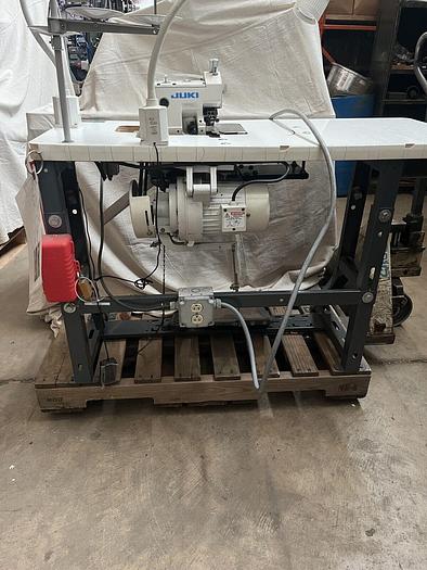 Used Juki Overlock Serger MO-6704S 1 Needle, 3 Thread w/ Table and Motor (6093)