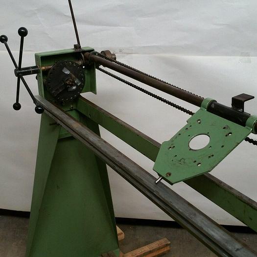 Used Killinger rope twist fluting machine