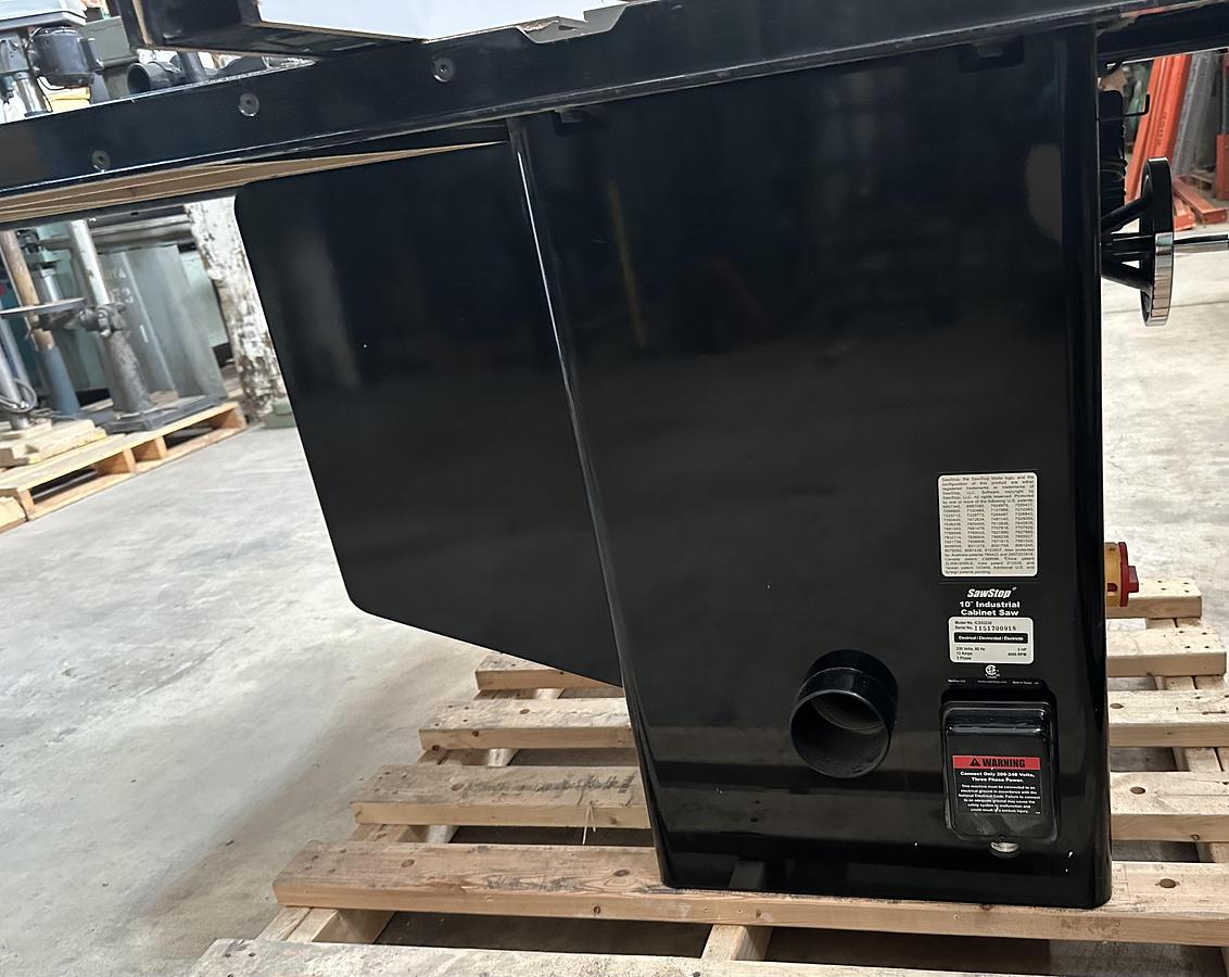 Used Saw Stop 10" Industrial Cabinet Table Saw # ICS53230 230V ~ 3ph ~ 5hp