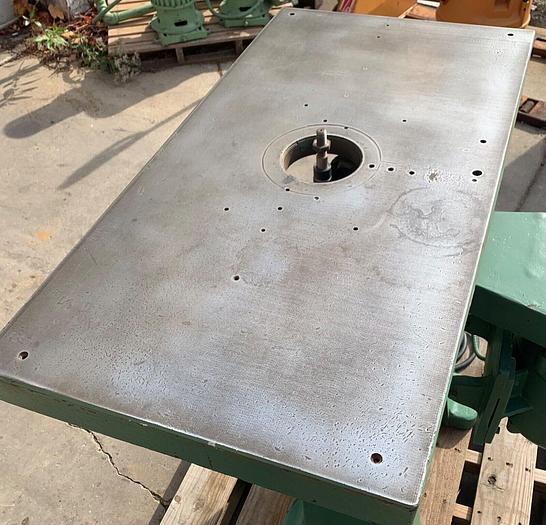 Used Moak Shaper w/ 3/4" Spindle Wired 240V ~ 3ph ~ High Speed Precision Oil Bearings