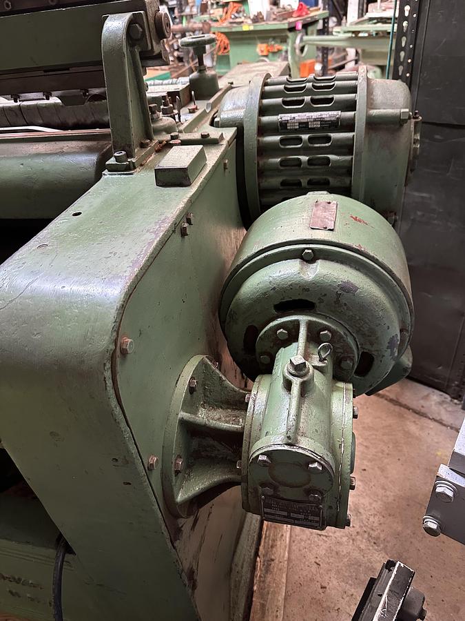 Used Buss 4L 30" Planer w/ Grinder & Jointer 220/440V 3ph