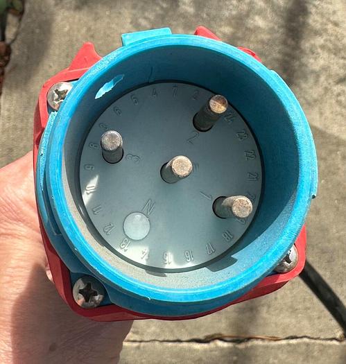 Used Hoffman Manufacturing Inc Twin 1.5hp Vacuum Pump w/60 Gallon Tank (6358)