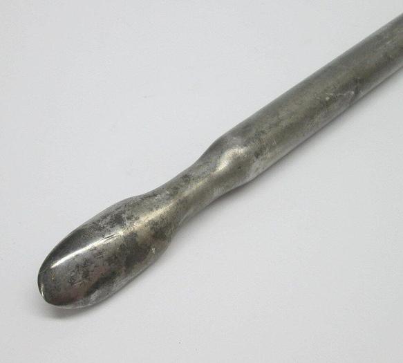 Used Metal Spinning Tool Flat Oval Working Head (100550)