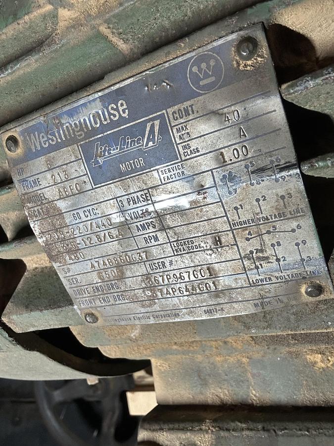 Used Porter 24" Jointer ~ 3ph ~ 5hp ~ 20-220/440