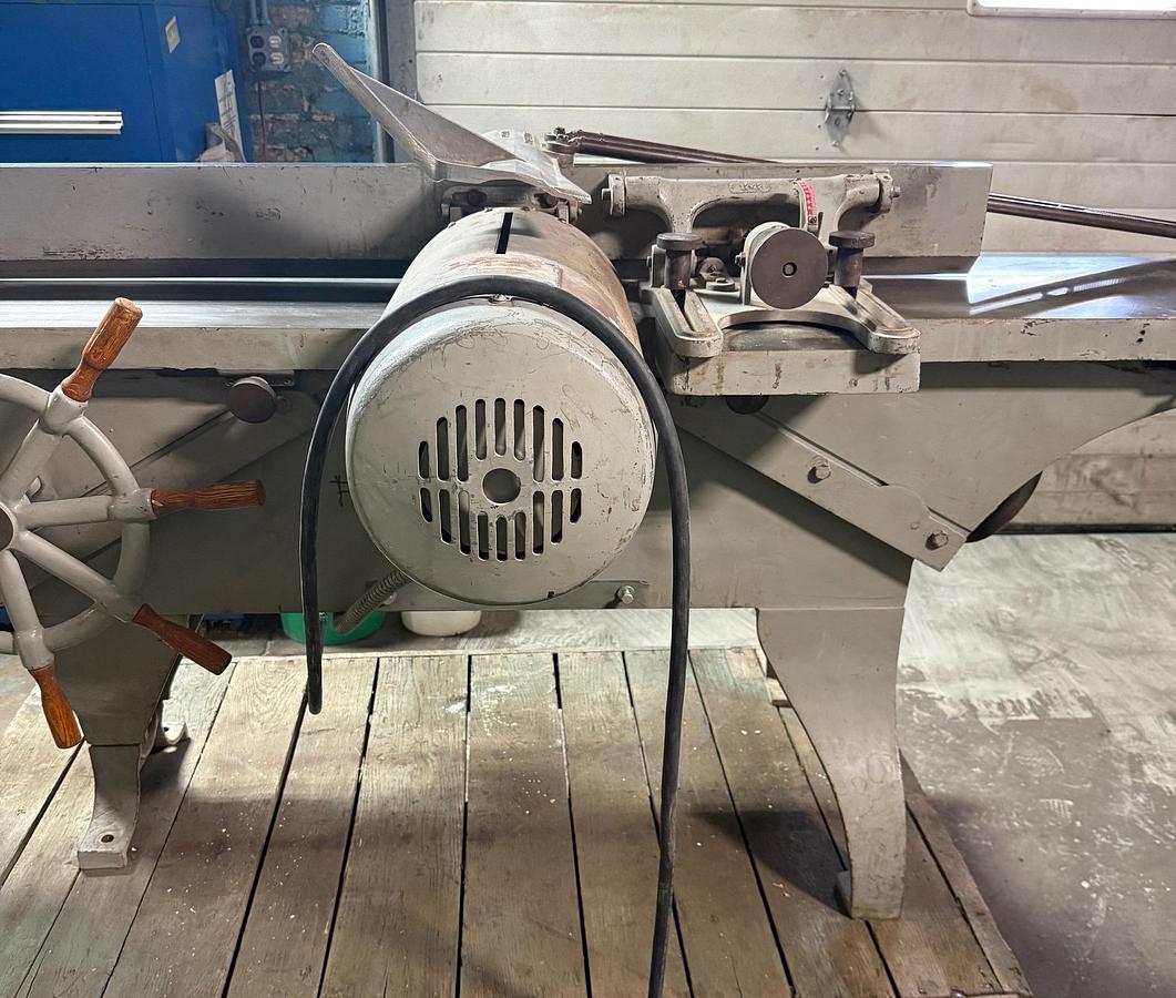 Used Northfield 12" Heavy Duty Hand Jointer 3Hp 208-220/416-440V 3600RPM 3ph