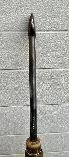Used Metal Spinning Tool ~ Pointed Duckbill ~ 36" Length ~ 2" Head (5786)
