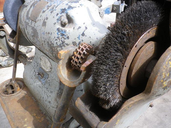 Used Stanley Grinder 1hp 1725 rpm 9 inch wire wheel 8" sharpener buffing stone