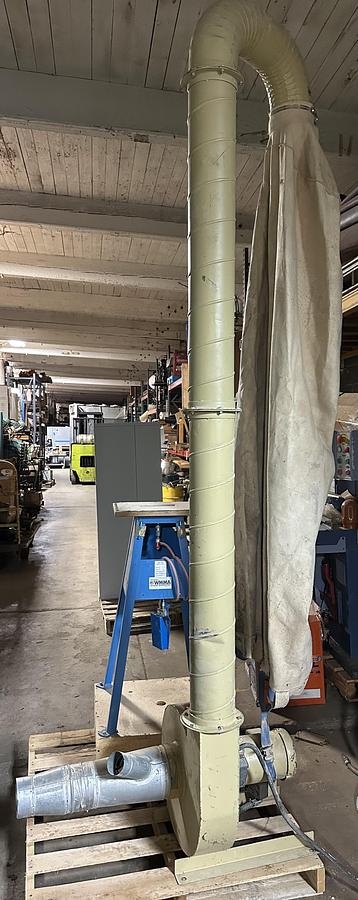 Used Murphy Rogers # MRT-7A Dust Collection System 3hp - 3ph - Dual Voltage 