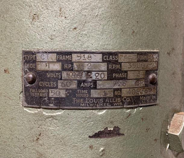 Used Oliver # 72-D Boring Machine w/ VFD 240V 3ph (101850)