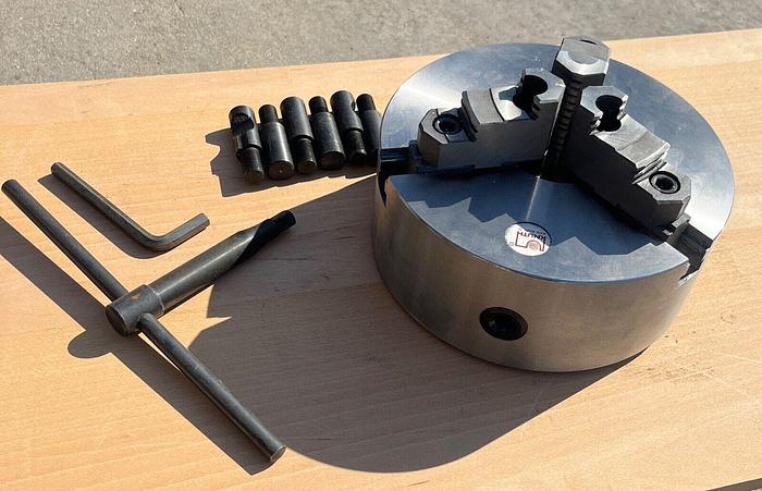 Used Knuth Chuck K11 D1-6 3 Jaw Chuck (6436)