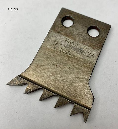 Used MAKA Oscillating Mortiser Chisel 1/4" x 2 3/4" w/ 6 Teeth (101715)