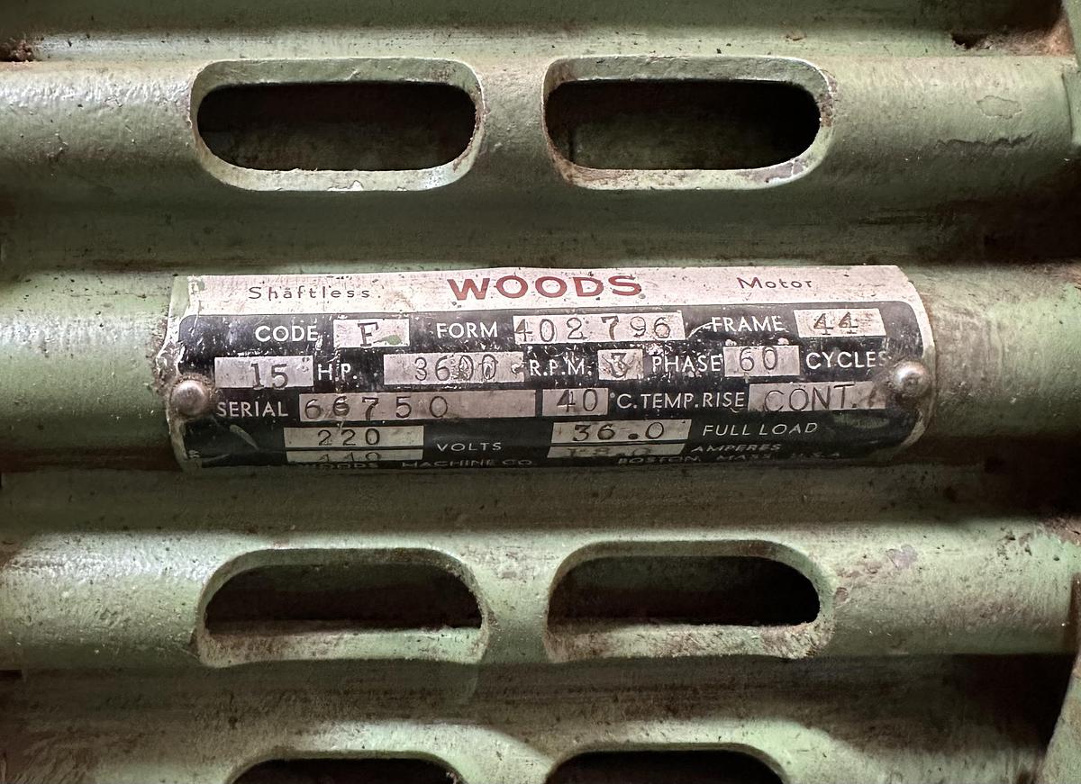 Used Buss 4L 30" Planer w/ Grinder & Jointer 220/440V 3ph