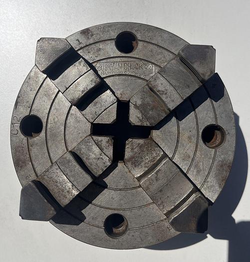 Used Cushman 6" Lathe Chuck 4 Jaw C12 614C (6153)
