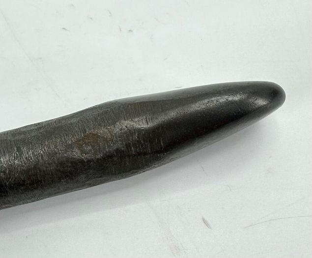 Used Metal  Spinning Tool with Rounded, Flattened 9" x 5/8" w/1" tip (5905)