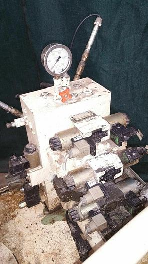 Used 15hp Hydraulic Pump Tank Control Breitenbach Reservoir Vickers VEM Hydrotechnik