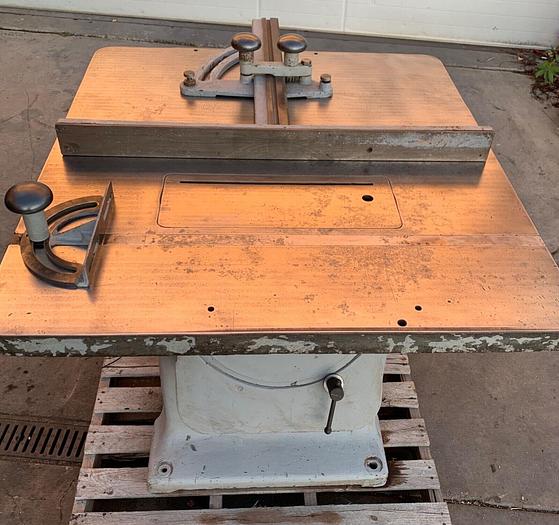 Used Greenlee Table Saw 5hp w/ Miter & Fence ~ 3ph ~ 240V ~ 1" Arbor