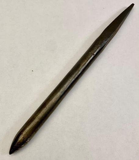 Used Metal Spinning Tool Round Pointed Tip End  12" x 3/4" (101909)
