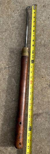 Used Metal Hook Spinning Tool ~ 27" Length~ (5789)