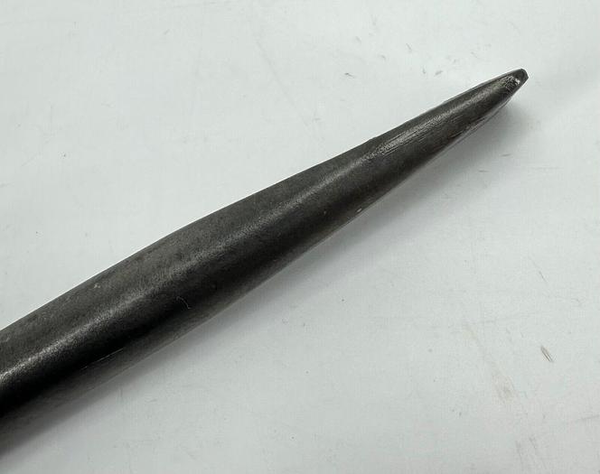 Used Metal  Spinning Tool w/ 1" Wide Flattened Tip 11" x 5/8"  (5908)