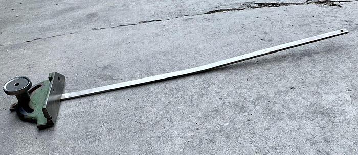Used Unknown 7" Miter Gauge Head & 34" x 3/4" Bar   (101886)
