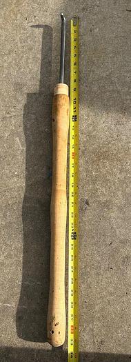 Used Metal Hook Tip Spinning Tool ~ 33" Length - 1" Reach ~ (5794)
