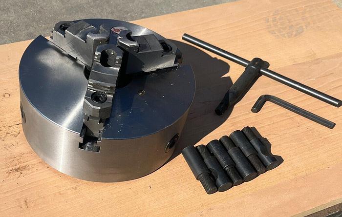 Used Knuth Chuck K11 D1-6 3 Jaw Chuck (6436)