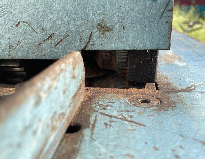 Used Lockformer Pittsburg Machine w/ Curve Attachment 1ph 20 Gauge (101791)