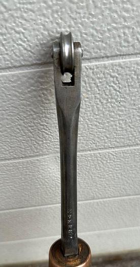 Used Metal Spinning Beading Tool ~ 19" Length 1" Wheel ~ (5803)