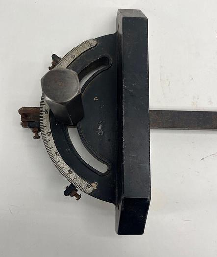 Used Craftsman/Delta? Miter Gauge 9" Head 3/4" Width 3/8" Thickness 18" Length (6500)