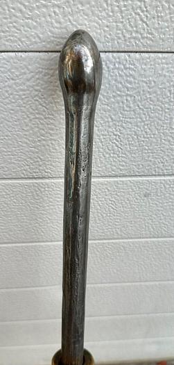 Used Metal Planishing Ball Tip Spinning Tool ~  28" Length ~ (5799)