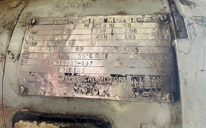 Used Bader Center less Grinding / Dowel Rod Sanding Machine (5834)