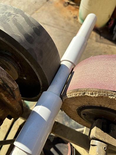 Used Bader Center less Grinding / Dowel Rod Sanding Machine (5834)