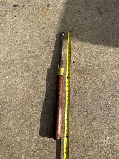 Used Metal Planishing Spinning Tool ~ 25" Length - Tip 1" ~ (5800)
