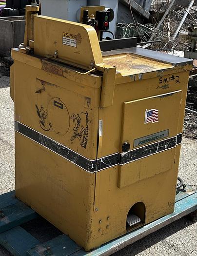 Used Powermatic upcut saw cs18