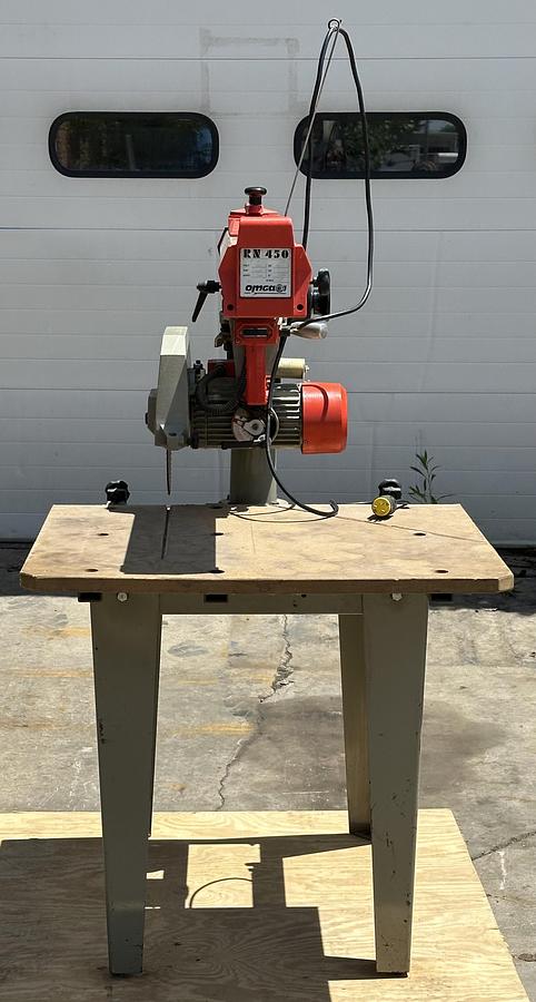 Used Omga / Derda 12" Radial Arm Saw # RN450 ~ 230V ~ 4hp