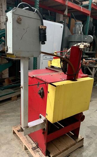 Used Industrial Woodworking Machine Co Uncut Saw 16" Blade & Conveyers (101732)