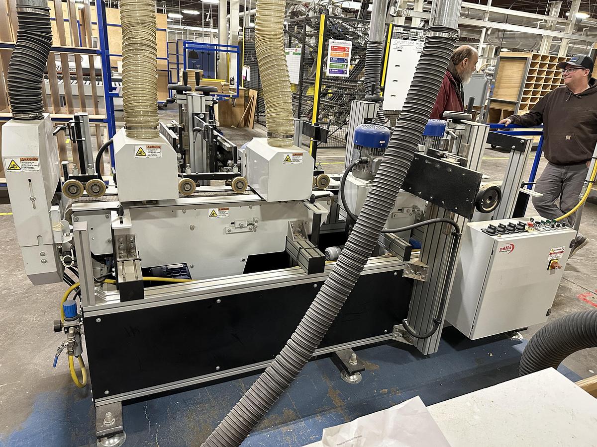 Used Cefla Brushtech 4-1 Moulding Sander