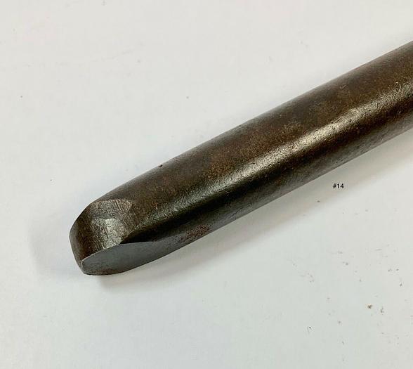 Used Metal Spinning Tool Rounded Flattened Tip End  8" x 5/8" (101253)
