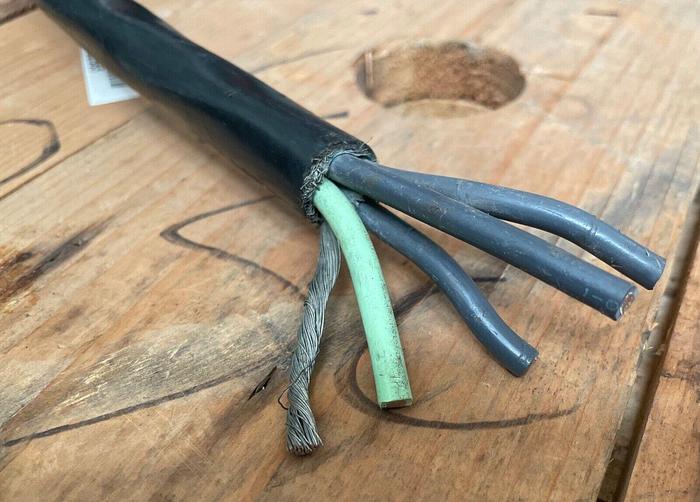 Used Belden # 29503 Wire 10AWG 3C XLPE Foil Braided Shielded Cable Aprox 608' (5687)